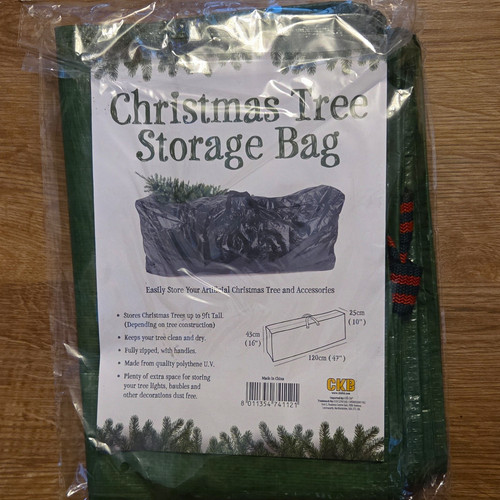 Ckb christmas tree storage bag - tree,
