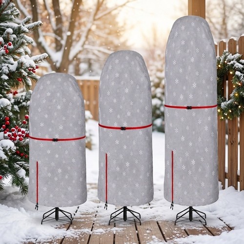 Grey upright tree storage - tree, bag